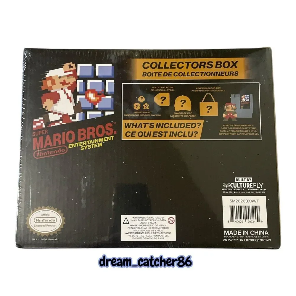 Super Mario Bros.🔥 Nintendo Collectors Box 2020 Official NES Licensed Product❗️ - Picture 3 of 3